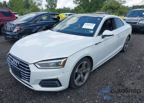 2018 Audi A5 2.0T Premium из США, поврежденный, VIN WAUPNAF51JA000901